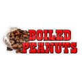 Signmission Safety Sign, 1.5 in Height, Vinyl, 8 in Length, Boiled Peanuts D-DC-8-Boiled Peanuts